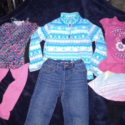 Girls Size 6 Name Brand Cloths