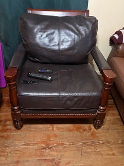 Sofa and chair