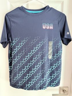 USA Short Sleeve Athletic Shirt