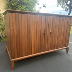 Mid century small credenza