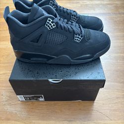 Sz. 12 Jordan 4 Retro Black Cat New Authentic 