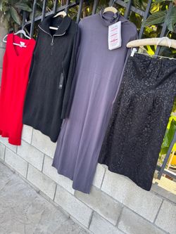 Evening woman’s dress each $10