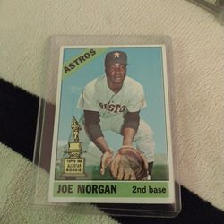 Baseball 1966 Topps Joe Morgan cash porch pickup Redmond