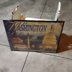 Washington Da Framed Puzzle 