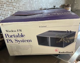 Portable PA system