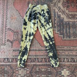 LF The Brand Green & Black Tye-Dye Joggers