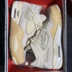 WMNS AIR JORDAN 4 RETRO SP OFF WHITE
