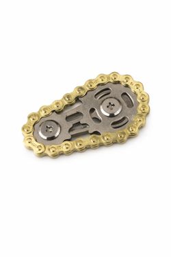 Metal Gear Chain Fidget Spinner EDC Mechanical Hand Toy