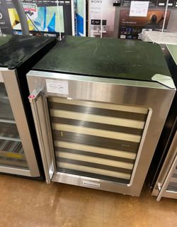 Kitchen Aid Cooler 24 inch wide stainless steel