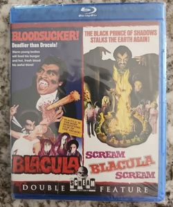 Blacula/Scream, Blacula, Scream (Blu-ray Disc, 2015) New Sealed