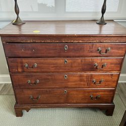 Antique Vintage 50s Wooden Dresser 