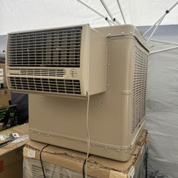 Champion Cooler 4700 CFM 2-Speed Window Evaporative Cooler for 1600 sq. ft. (with Motor and Remote Control)