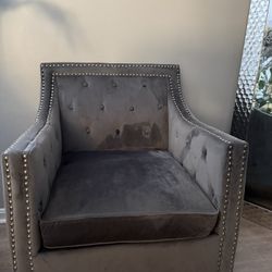 Gray Chairs Set Of 2