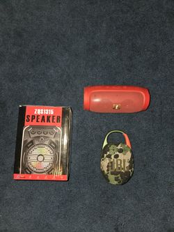 Assorted Bluetooth Speakers 