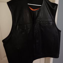 Leather Vest