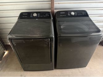 Samsung washer and electric dryer 5.4&7.4 cuft