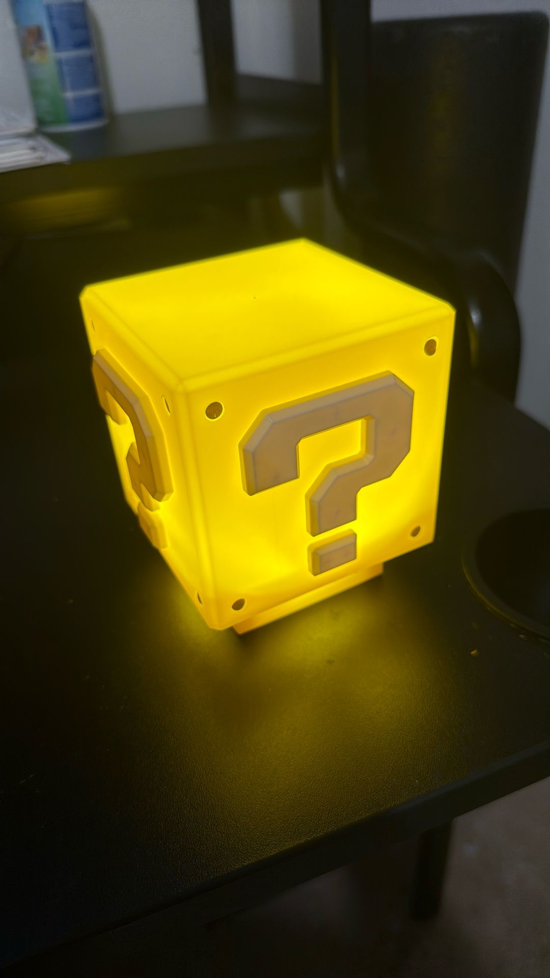MARIO LIGHT UP CUBE SUPER NINTENDO