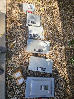 Siemens Disconnect Switches And Square D/ Schneider Non fused Disconnects