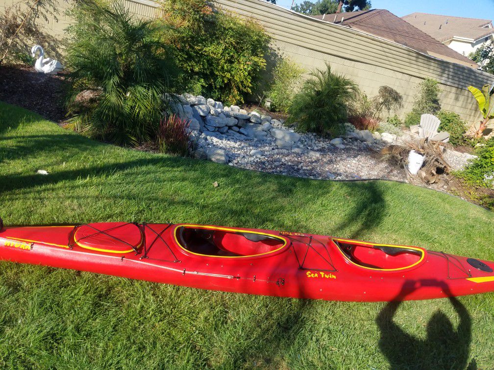 Sea Twin Hydra Kayak with rudder