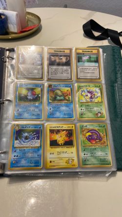 Huge Pokémon card collection singles
