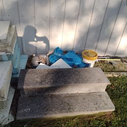 Concrete Pool Steps $400 OBO