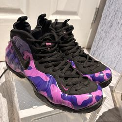 Nike Air Foamposite One Purple Pink Camo – Size 10