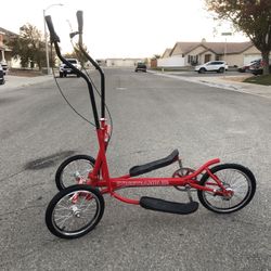 Street Rambler Elliptical Bike: Never Used