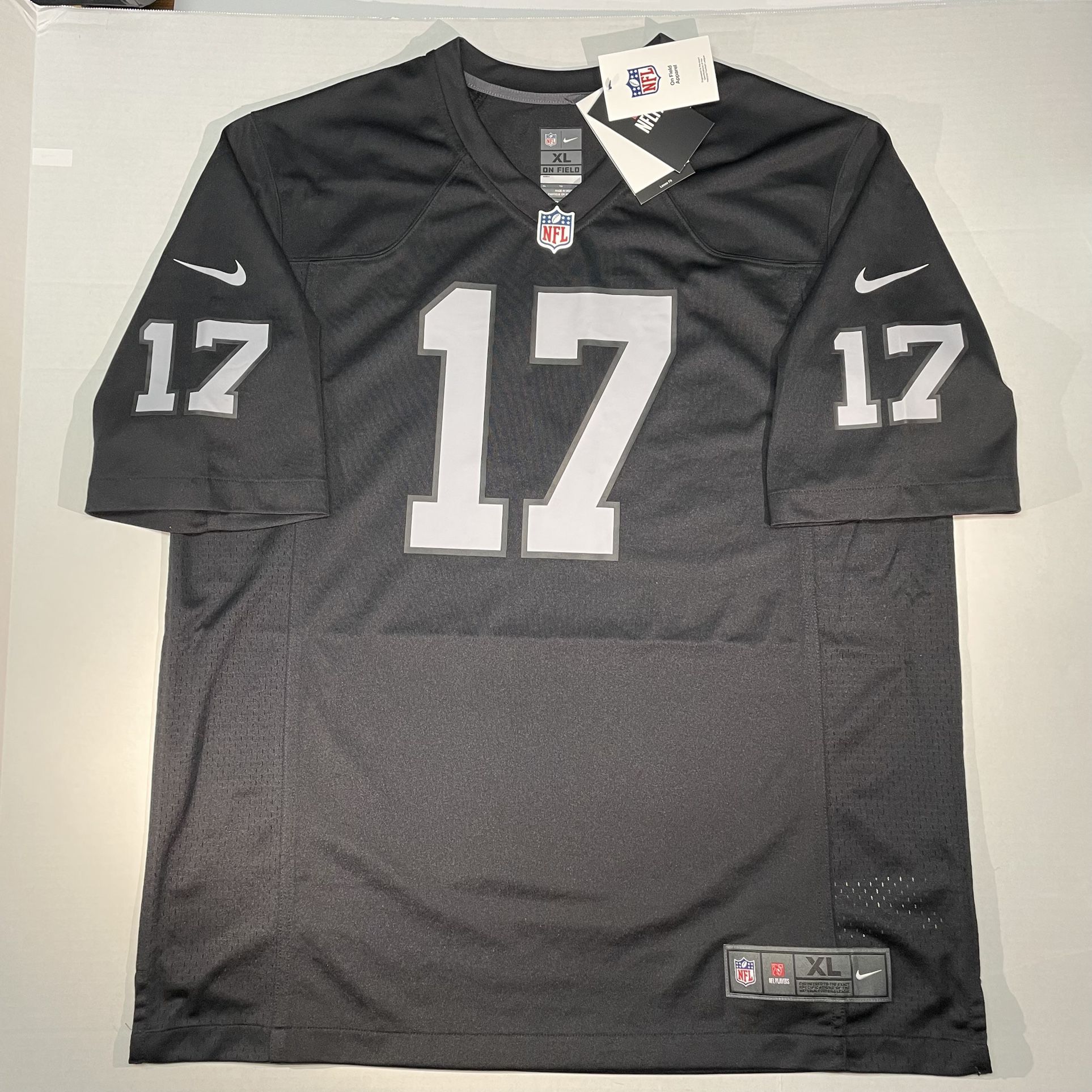 Davante Adams Las Vegas Raiders Nike On Field NFL Black Jersey Mens XL NWT