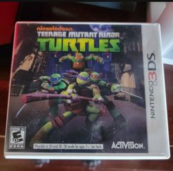 Nintendo 3ds Teenage Mutant Ninja Turtles 
