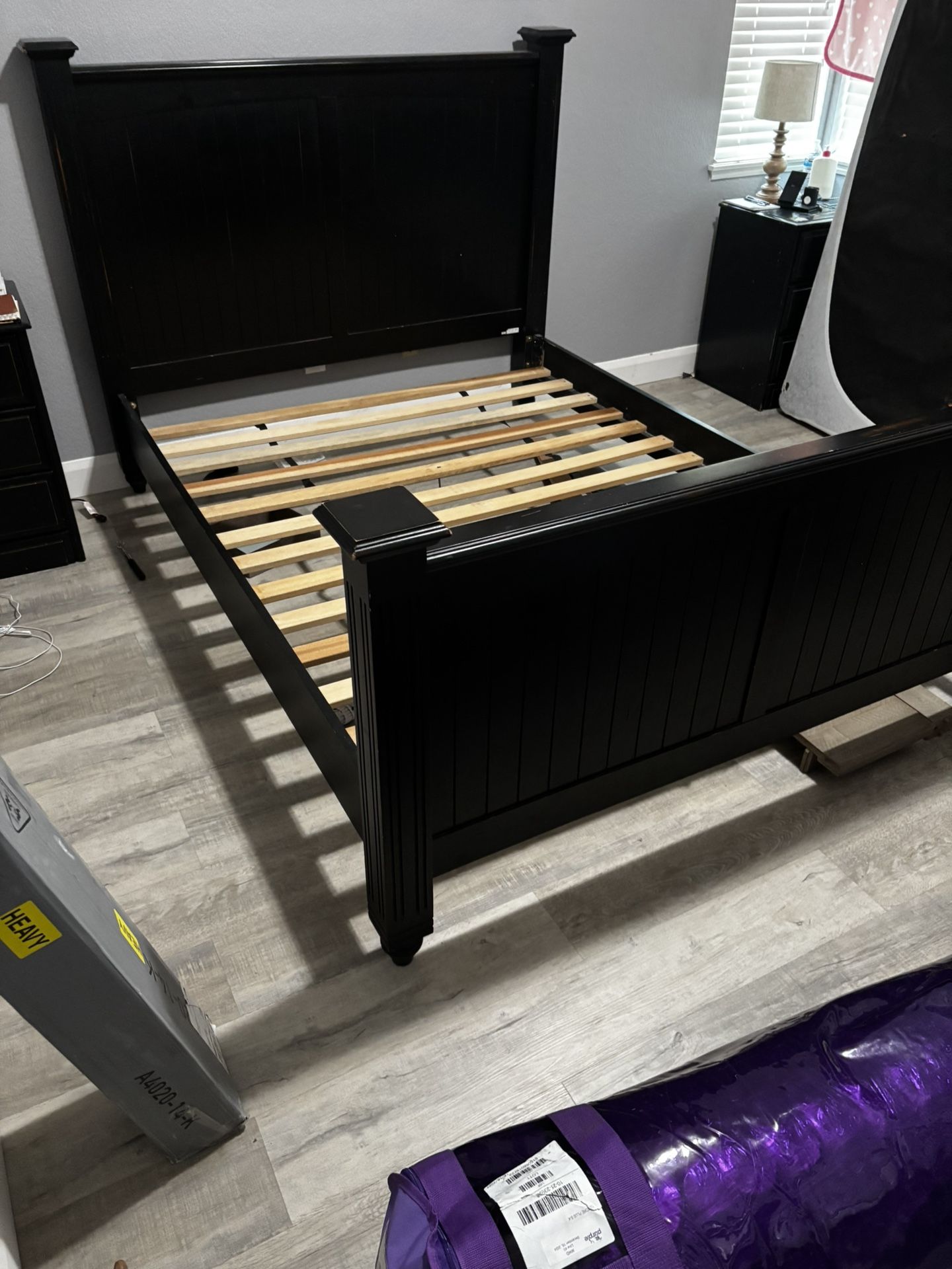 Black Queen Bed Frame
