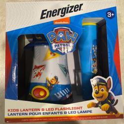 Paw Patrol Lantern & Flashlight Set