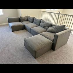 Grey Modular Couch