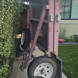 Harbor freight trailer, new light kit included