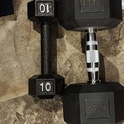 4 Weights 2 25 And 2 10 $60