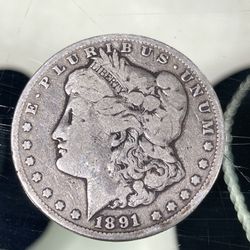 1891 Morgan Silver Dollar (Carson City)