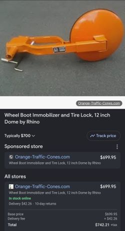 Wheel Boot Immobilizer by Rhino