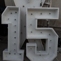 3ft Marquee Numbers