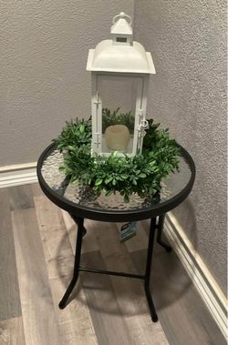 Glass Table $20 New