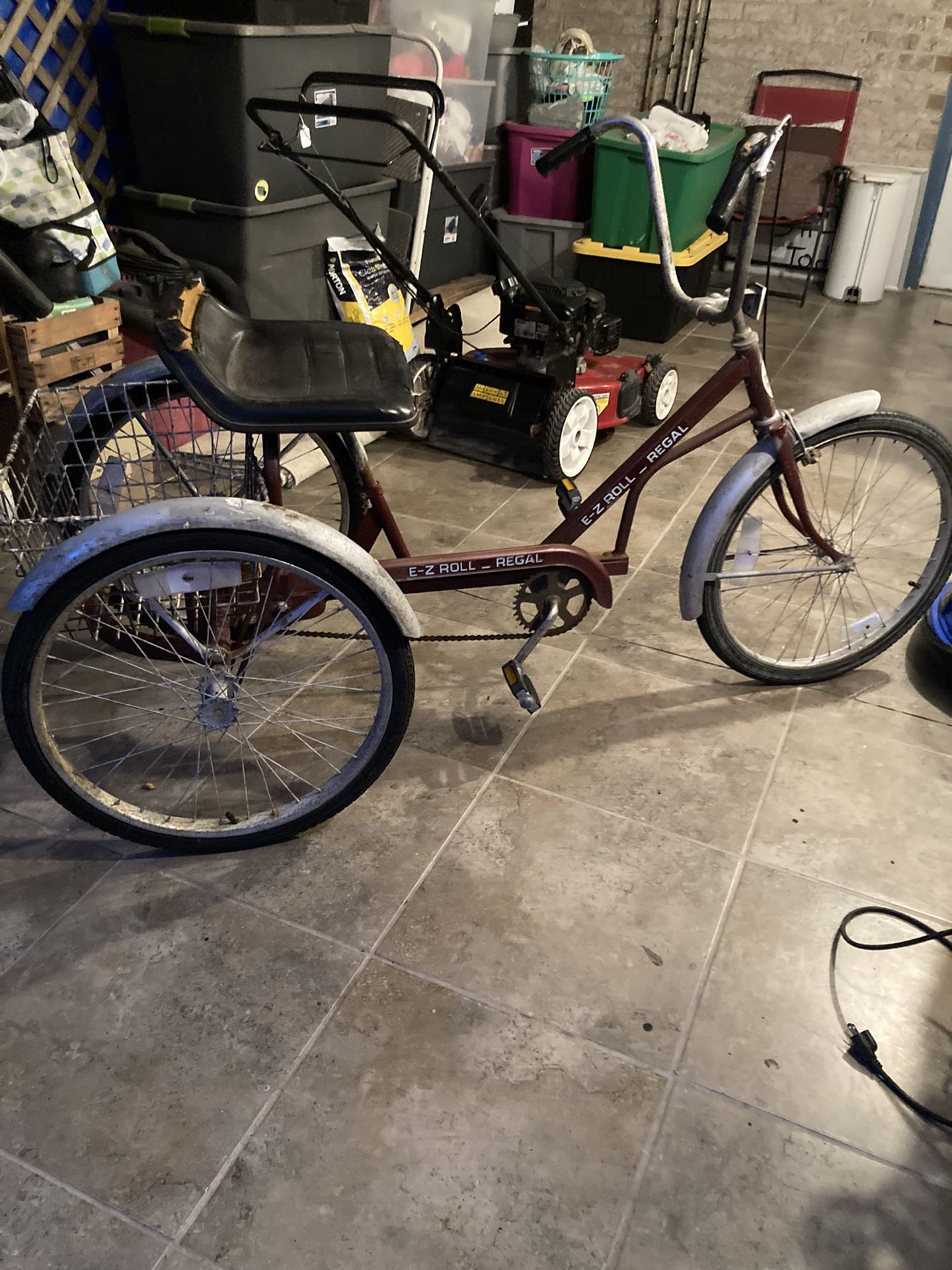 Ez roll regal 3 wheel bike hotsell