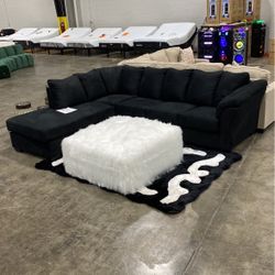 Black Sectional 