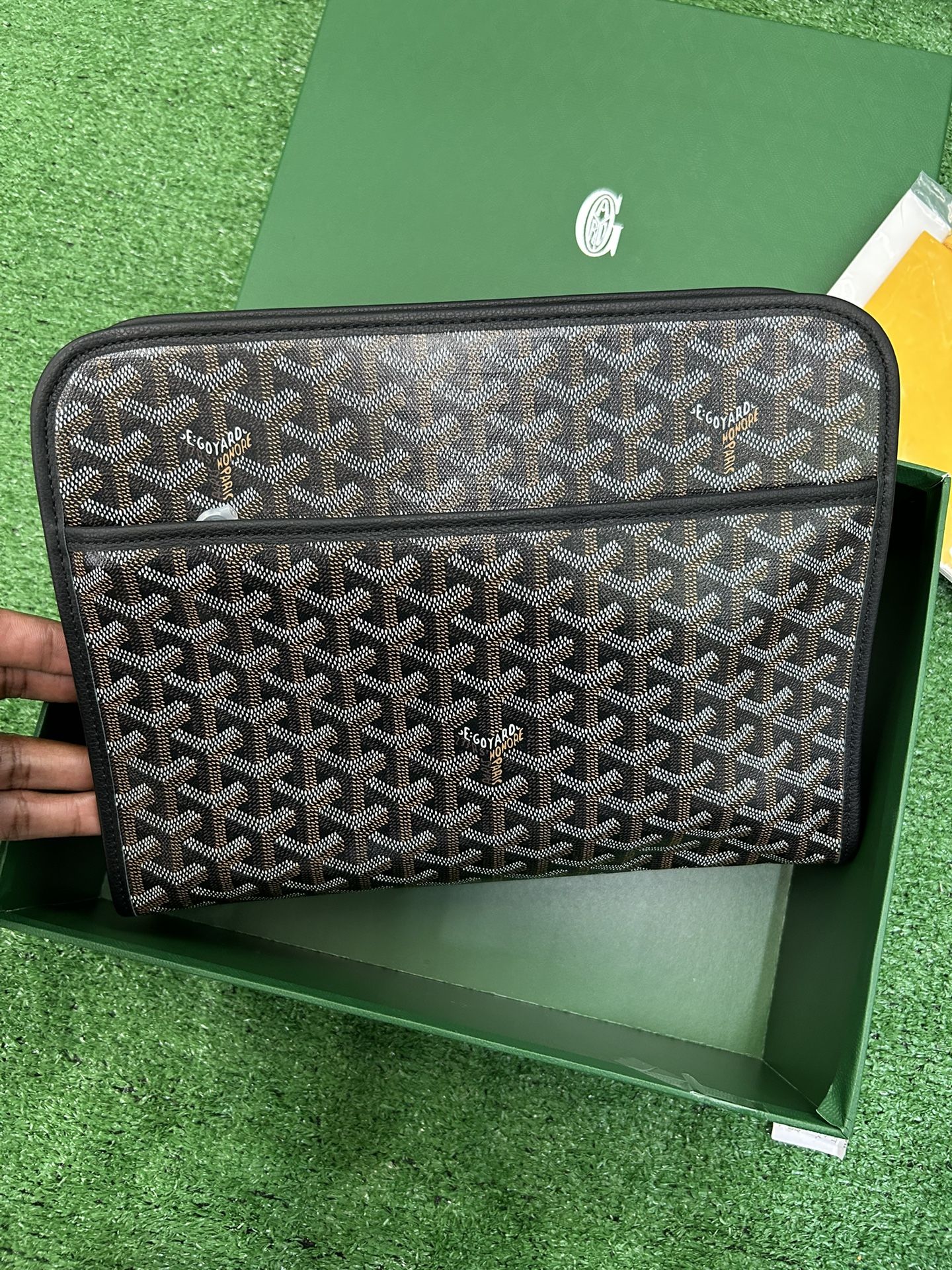 Goyard Jouvence Toiletry Bag MM Black