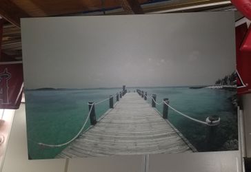 Costal art canvas 24×36