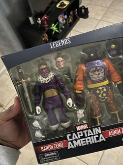 Marvel Legends Baron Zemo And Armin Zola