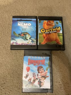 3 DVD Kid Movie Set
