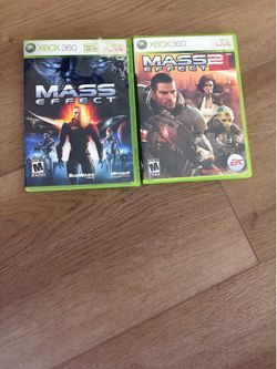 Xbox 360 mass effect and mass effect 2
