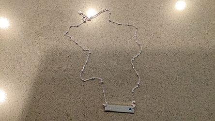 925 Grandma Necklace with December Birthstone.