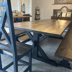 9ft Dining Table Set