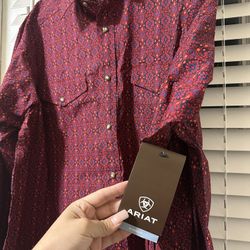 Brand New Men’s Ariat Shirt XL