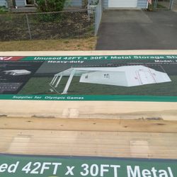 K4230T Metal Garage/ Shed/ Carport. New in Crate!