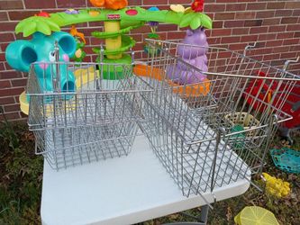 5 wire storage baskets price is for all